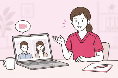 オンライン説明会の様子