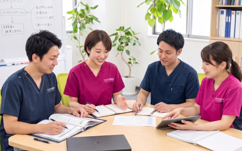 事業所とサテライトの管理者同士の連携に関して紹介します