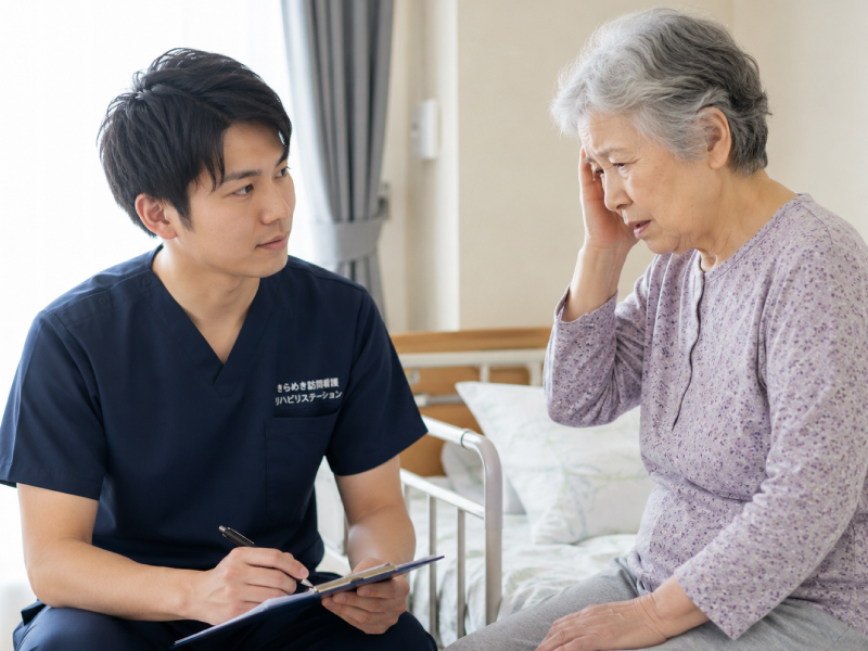 在宅リハビリで実感する「小さな変化」